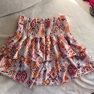 Nordstrom Mini Skirt in Vibrant Floral Print